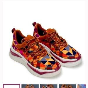 FARM Rio Colorful Geometric Sneakers
